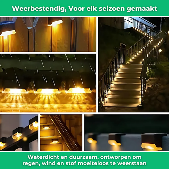 GardenGlow — Automatische en Waterdichte Verlichting (10-delige set)