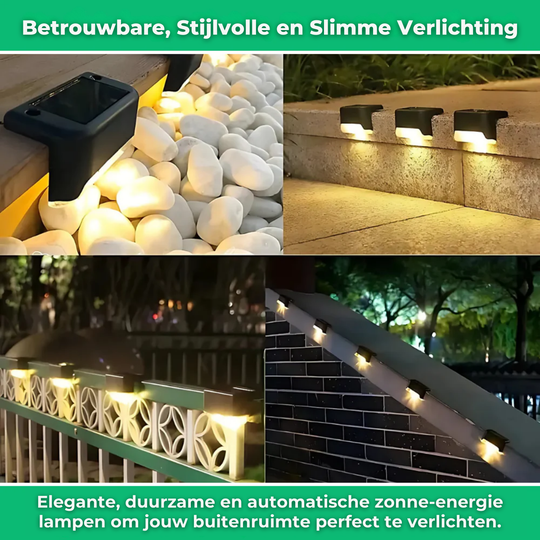 GardenGlow — Automatische en Waterdichte Verlichting (10-delige set)
