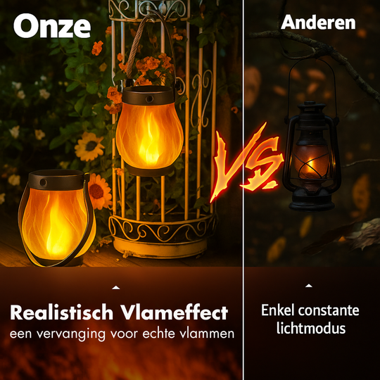 Dancing Flame — De Magische Tuinlantaarn