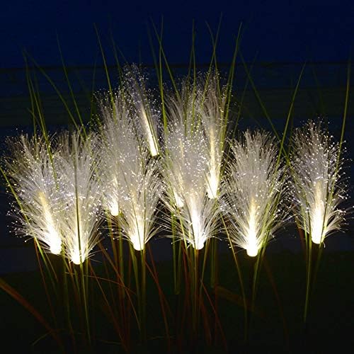 GlowPampas — Solar Reed Lamp