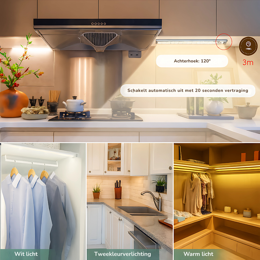 GlowSense — LED Sensorlamp