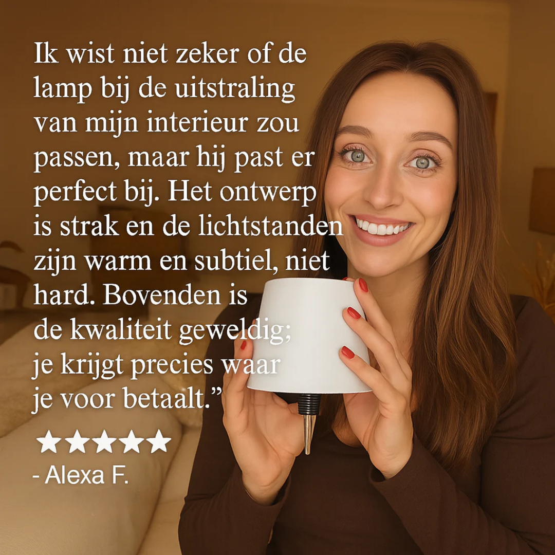 Blampy — Sfeervolle Flessenlamp
