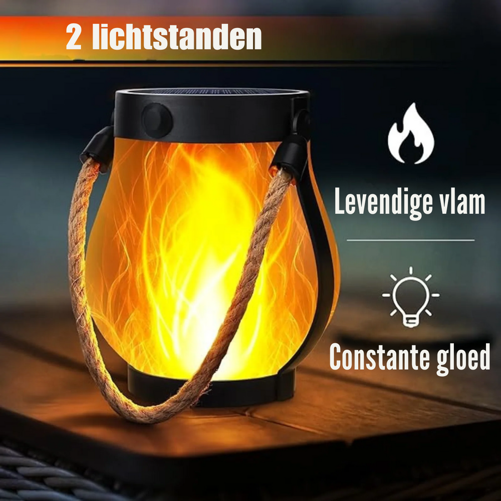Dansende Vlam – De Magische Tuinlantaarn