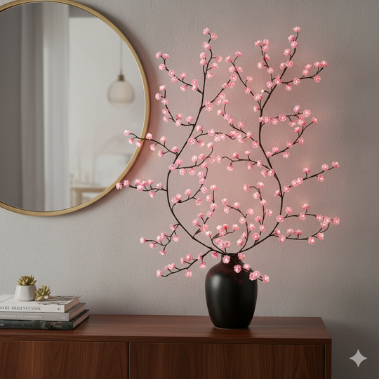BlossomAura — Sfeervol Bloemenlicht
