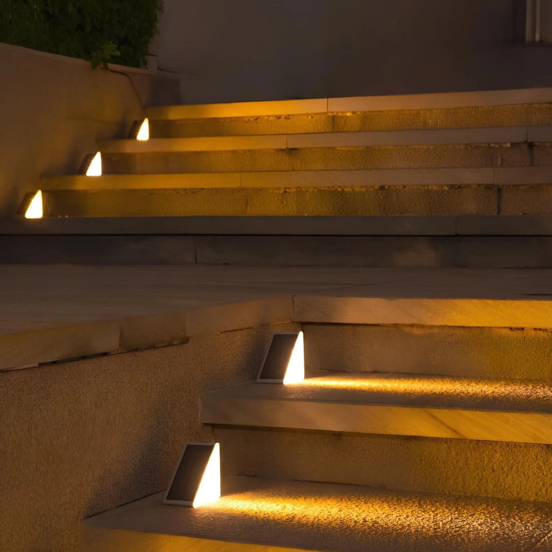 Trapverlichting op zonne-energie